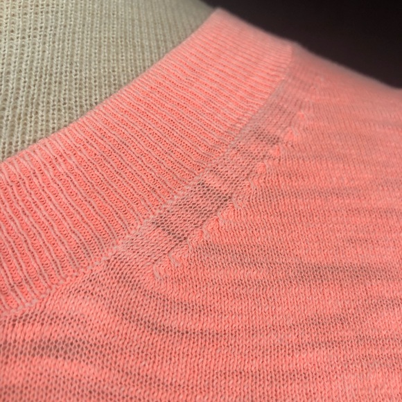 Heathered Peach J.Crew Factory Small Sweater - Picture 5 of 8
